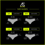 Swim Brief | Slim | Authentic Brazilian Sunga | Size Guide