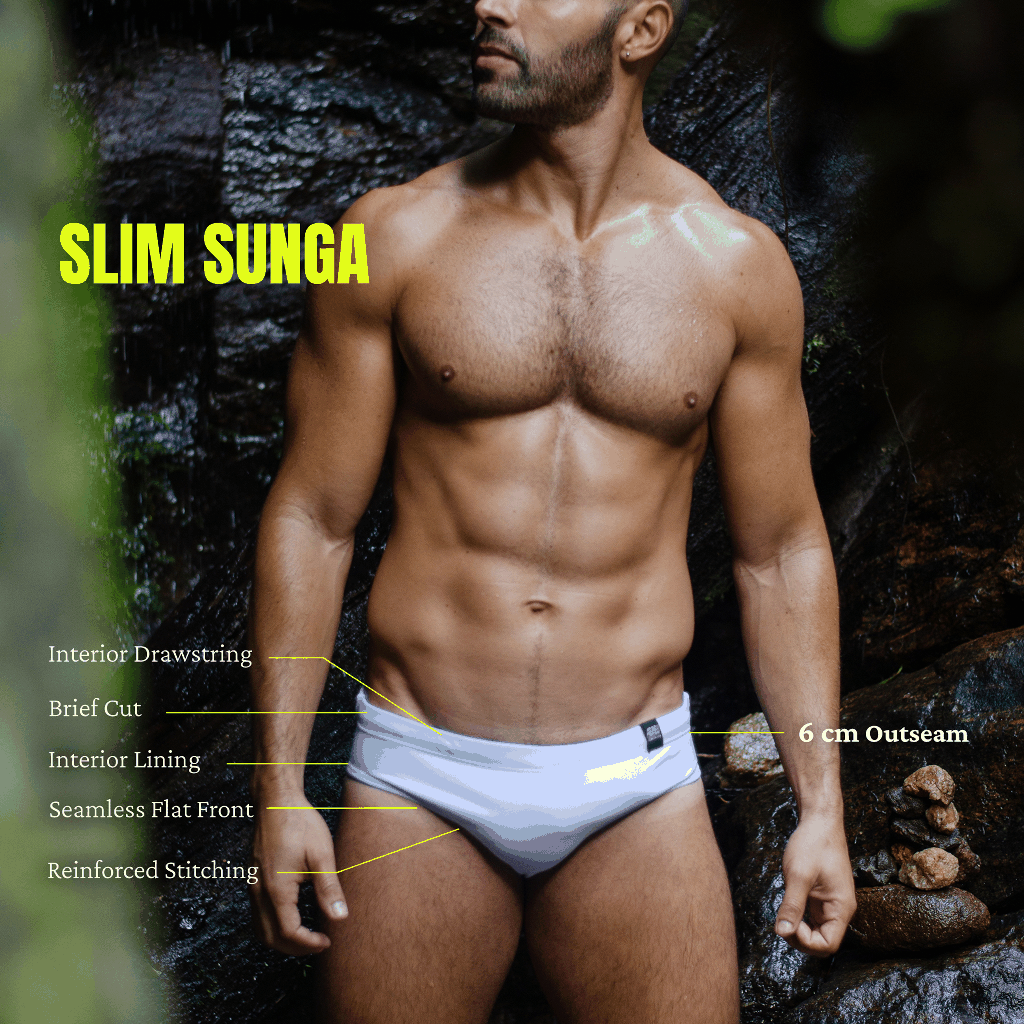 Swim Brief | Slim | Authentic Brazilian Sunga | Style Guide