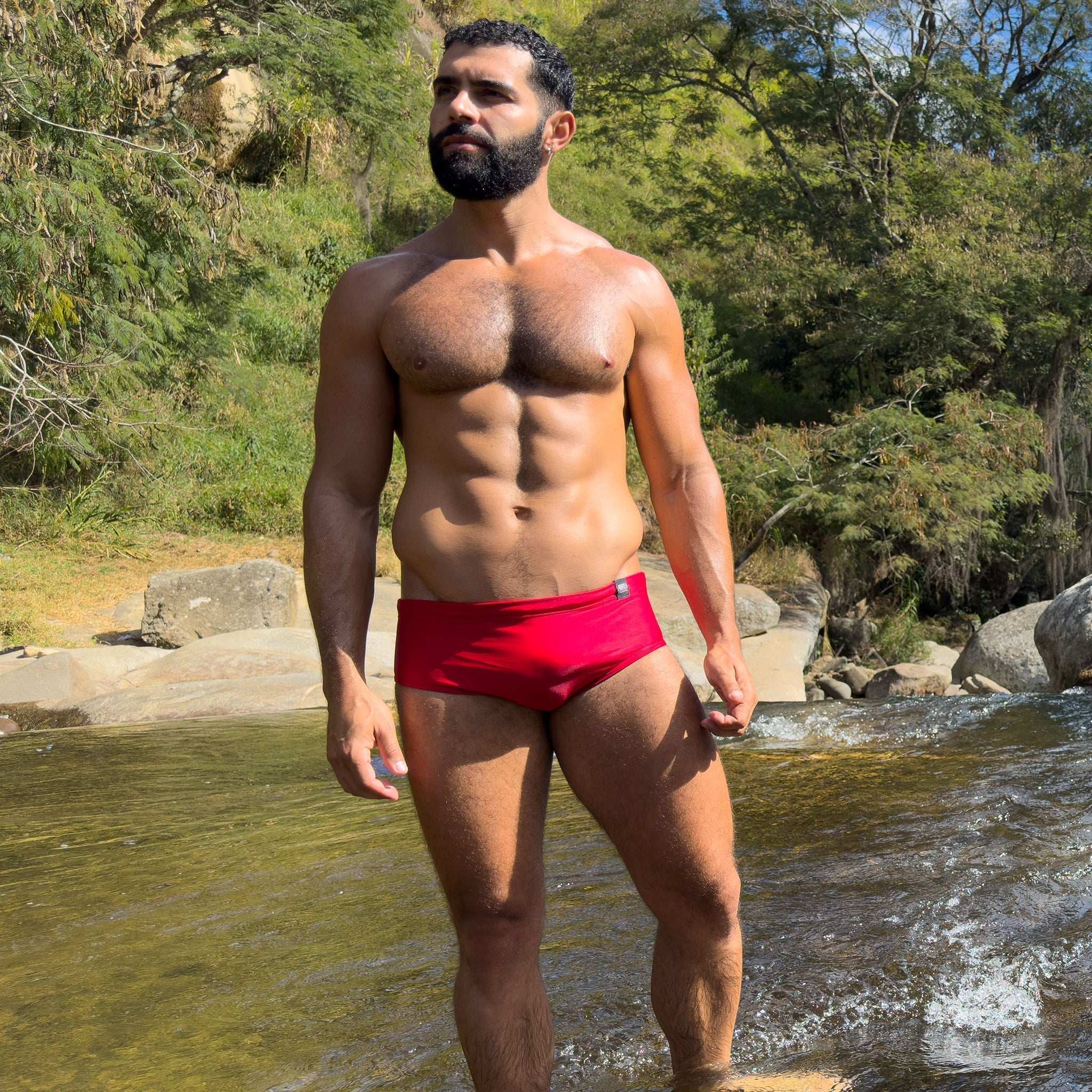 Swim Brief | Classic | Cherry Rojo - Authentic Brazilian Sunga