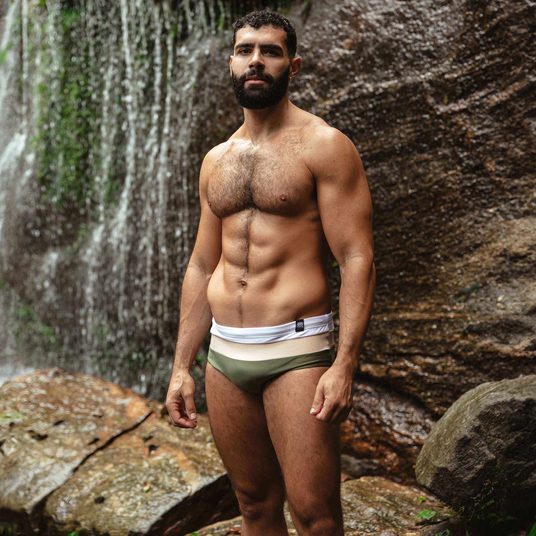 Swim Brief | Classic | Safari Tres - Authentic Brazilian Tricolor Sunga