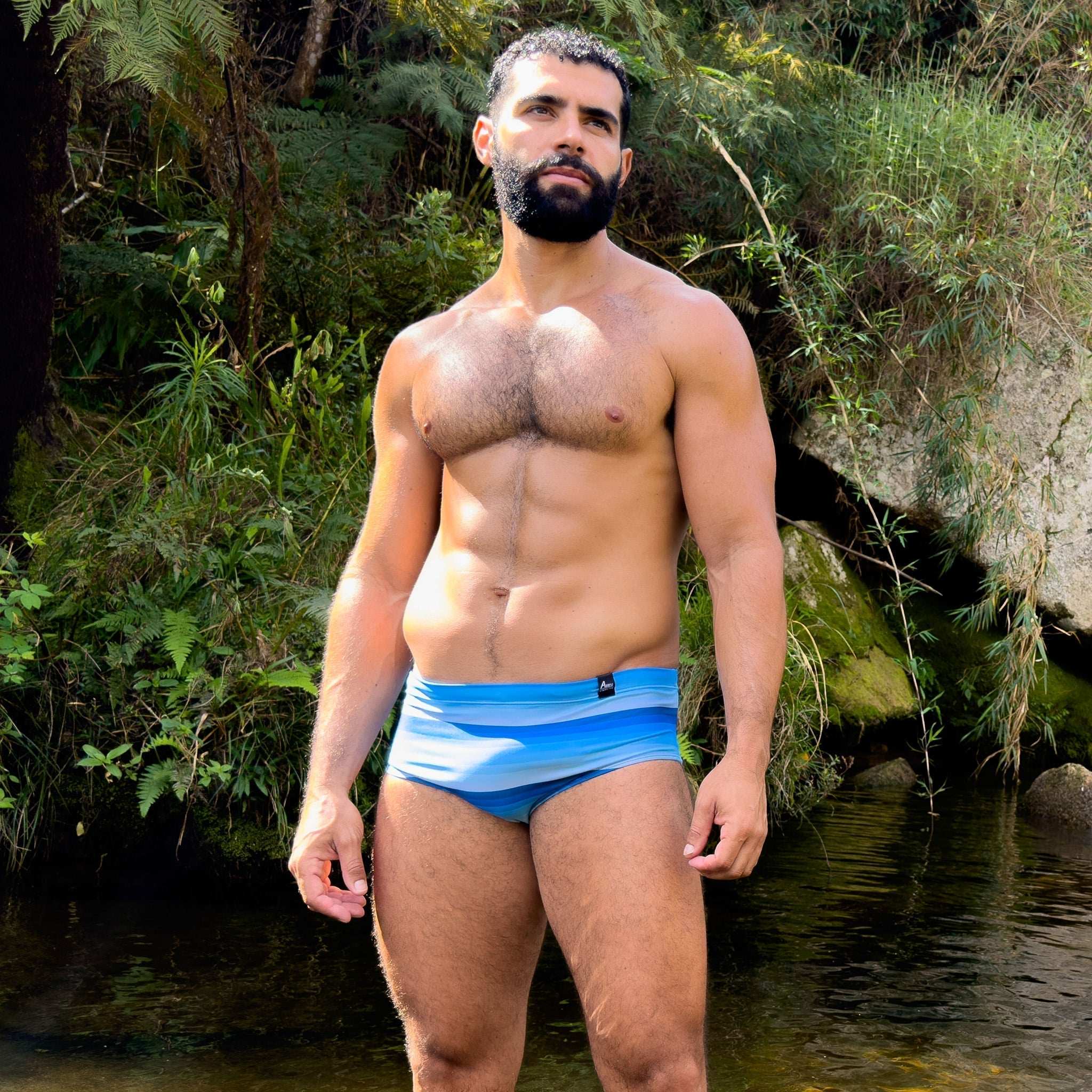 Swim Brief | Classic | Ocean Gradient - Authentic Brazilian Sunga