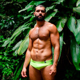 Slim | Electric Green | Swim Brief