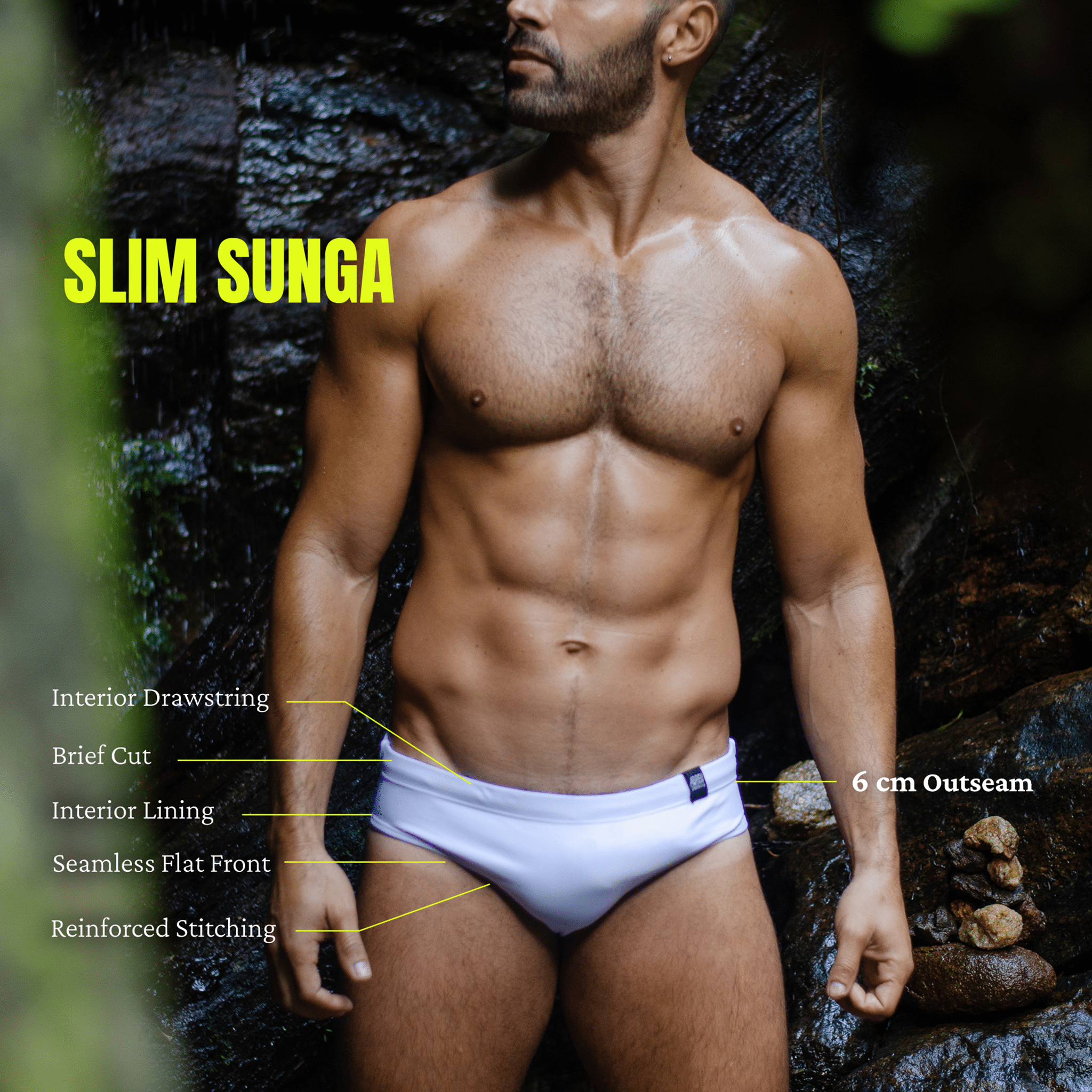 Swim Brief | Slim | Authentic Brazilian Sunga | Style Guide